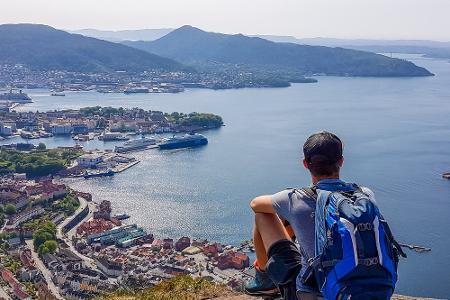 Bergen, die zweitgrößte Stadt Norwegens