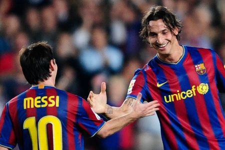 Zlatan Ibrahimovic Lionel Messi