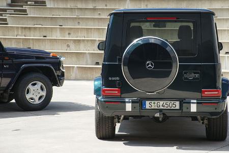 Mercedes 500 GE (1993) G500 (2023) alt neu