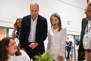 Prinz William macht gemeinsame Sache mit Spice Girl Geri Horner