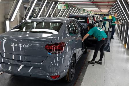 Dacia RumŠnien - Hauptquartier in Bukarest und Werk in Mioveni/Pitesti 