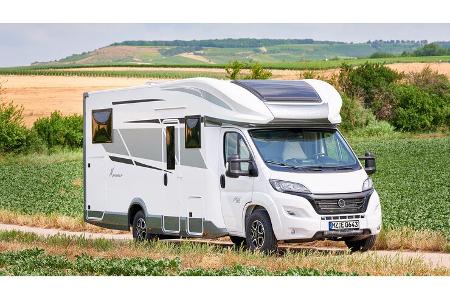 Wohnmobil, Weinberge, Teilintegriert