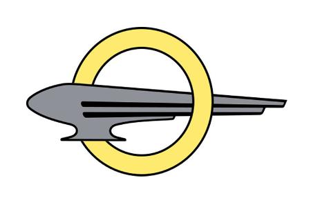 Opel-Logo im Wandel der Zeit: 1937