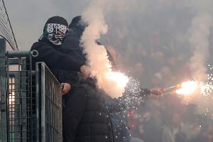 Wegen Pyrotechnik: Hohe Geldstafe für Gladbach