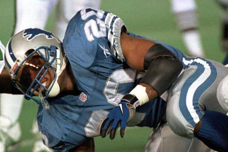 Platz 4: Barry Sanders (1997) | 2.053 Yards - Detroit Lions