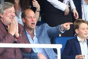 Prinz William und Prinz George auf Vater-Sohn-Ausflug zum Cricket
