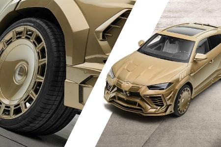 Mansory Lamborghini Urus Venatus Forged Wheel Design Gold