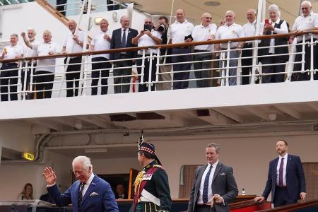 Yacht-Besuch: König Charles feiert in Schottland Britannia-Jubiläum Yacht-Besuch: König Charles feiert in Schottland Britannia-Jubiläum