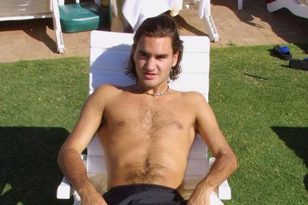 Schweizer Sunnyboy - Spätestens jetzt ist klar, Roger Federer wird seine Spuren in der Tennis-Welt hinterlassen - auch abseits des Tennisplatzes ist er eine immer gefragtere Person.
