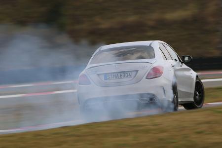 Mercedes-AMG C 63 S, Driften