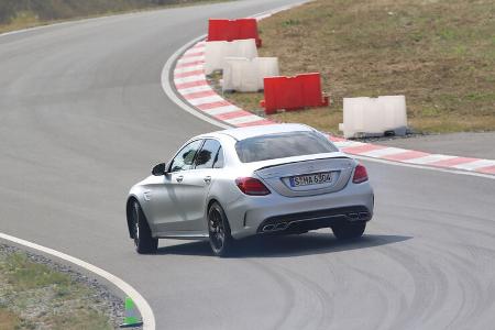 Mercedes-AMG C 63 S, Heckansicht