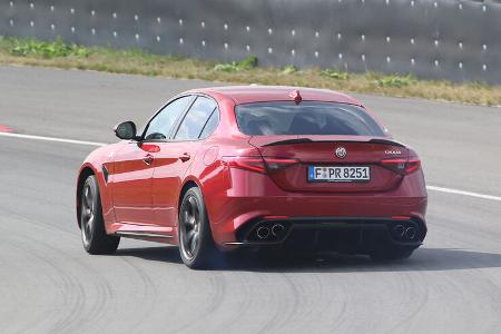 Alfa Romeo Giulia QV, Heckansicht