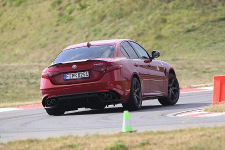 Alfa Romeo Giulia QV, Heckansicht