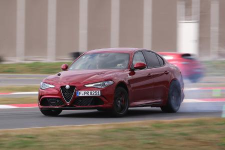 Alfa Romeo Giulia QV, Driften