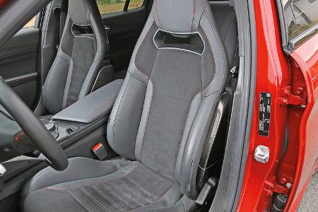 Alfa Romeo Giulia QV, Fahrersitz