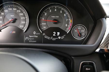 BMW M3 Competition, Rundinstrumente