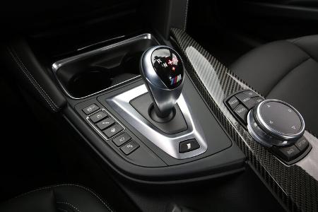BMW M3 Competition, Schalthebel