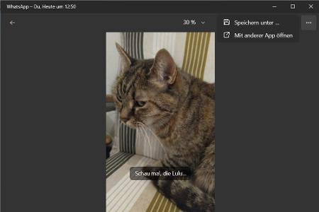 Mit der Desktop-Version von Whatsapp lassen sich Fotos und Videos bequem auf dem PC abspeichern. Zum Koppeln mit dem persönlichen Konto ist jedoch das Smartphone nötig.
