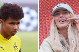 Rapperin Loredana und BVB-Star Karim Adeyemi sind ein Paar