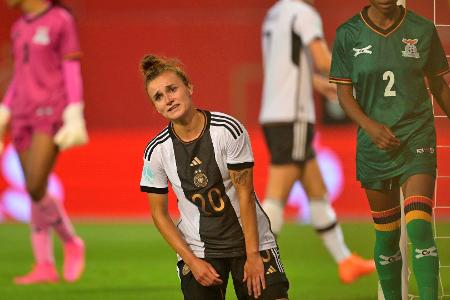 2:3 gegen Sambia: DFB-Frauen verpatzen WM-Generalprobe 2:3 gegen Sambia: DFB-Frauen verpatzen WM-Generalprobe