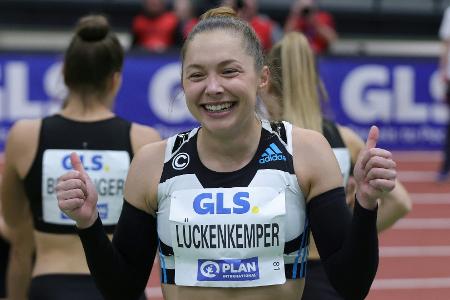 11,03 Sekunden: Lückenkemper erneut deutsche Meisterin 11,03 Sekunden: Lückenkemper erneut deutsche Meisterin