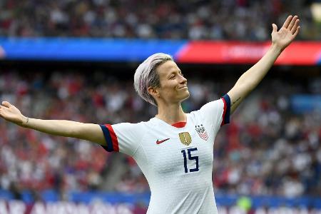 Nach WM und NWSL-Saisonende: Rapinoe kündigt Rücktritt an Nach WM und NWSL-Saisonende: Rapinoe kündigt Rücktritt an