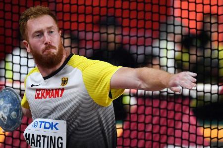 Nach öffentlich gemachten Depressionen: Harting holt Bronze