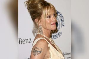 Melanie Griffiths Antonio-Tattoo ist Geschichte