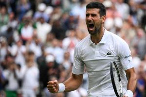 Wimbledon: Rekordjäger Djokovic im Halbfinale gegen Sinner