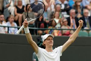 Wimbledon: Sinner erster Halbfinalist
