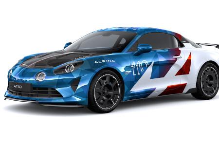 Alpine A110 Designs Livery Dekor 2023
