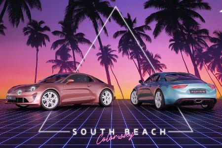 Alpine A110 South Beach Colorway Paket