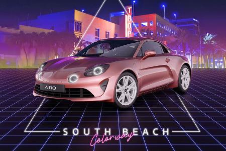 Alpine A110 South Beach Colorway Paket