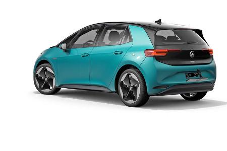 VW ID.3 Dachlast Anhängelast null Kilo Fahrradträger