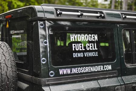 Ineos Grenadier FCEV Wasserstoff-Antrieb