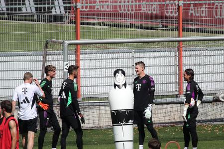 Vier Torhüter - aber kein Manuel Neuer