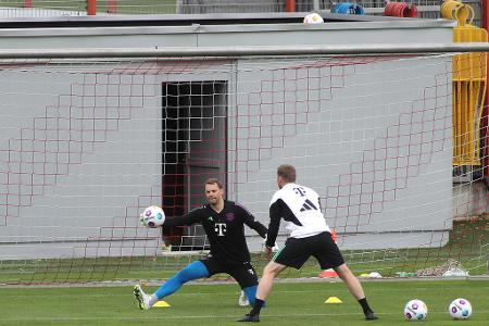 Neuer arbeitet individuell am Comeback