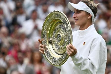 Wimbledon: Vondrousova gelingt historischer Finalsieg Wimbledon: Vondrousova gelingt historischer Finalsieg