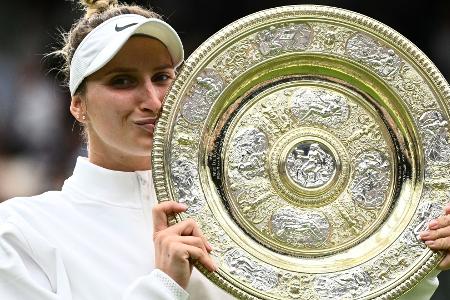 Marketa Vondrousova: Zum Wimbledonsieg ein Tattoo