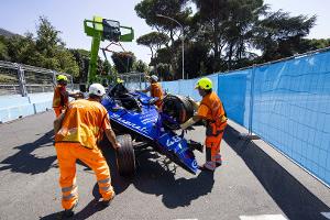 Formel E: Nächster Unfall im WM-Titelrennen