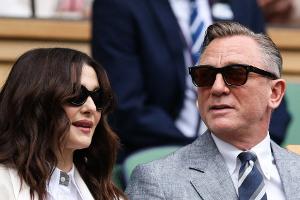 Daniel Craig und Rachel Weisz stilvoll beim Wimbledon-Finale