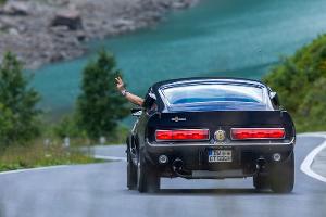 Mustang Shelby GT gewinnt Oldtimer-Rallye