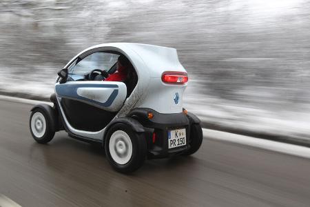 Renault Twizy, Seitenansicht