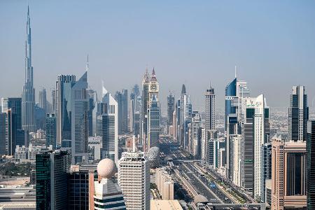 Sheikh Khalifa Highway in Dubai