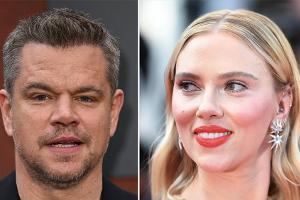 Matt Damon: Kuss mit Scarlett Johansson "war die Hölle"
