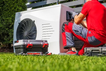 Wartung der Wärmepumpe