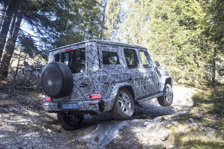 SPERRFRIST Mercedes G Erlkönig W464 Mitfahrt Schöckl Graz