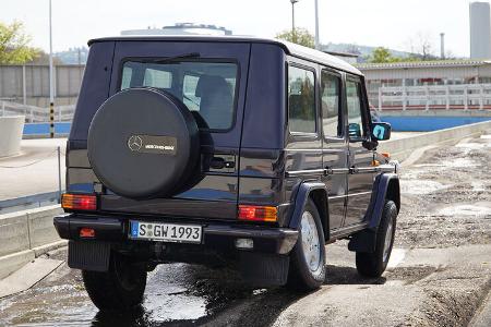 Mercedes 500 GE W463 (1993) G-Klasse Einfahrbahn Untertürkheim