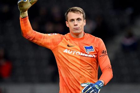 Hertha trennt sich von Torhüter Schwolow Hertha trennt sich von Torhüter Schwolow