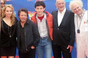 Reunion der "Zurück in die Zukunft"-Stars bei Musical-Premiere